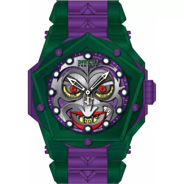 Invicta DC Comics Joker Quartz 54mm 44461 Limited Edition