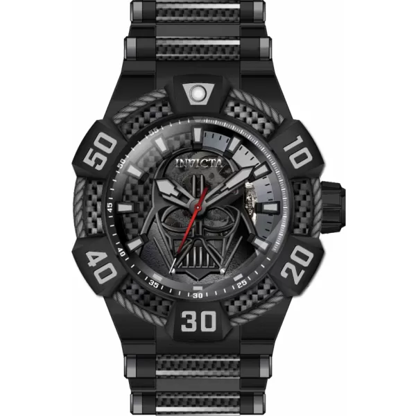 Invicta Star Wars Darth Vader Automatic 52 mm 40978 Limitovaná edícia 1977 kusov