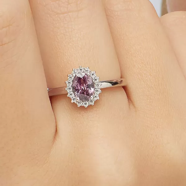 Prsteň Brosway Fancy Magic Purple FMP75