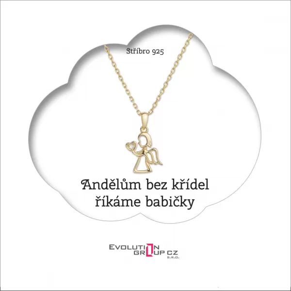 Anjelom bez krídel hovoríme babičky - OB08