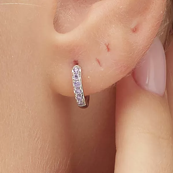 Single náušnice Brosway Fancy Magic Purple