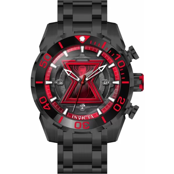Invicta Marvel Black Widow Quartz 50mm 43058 Limited Edition 4000pcs