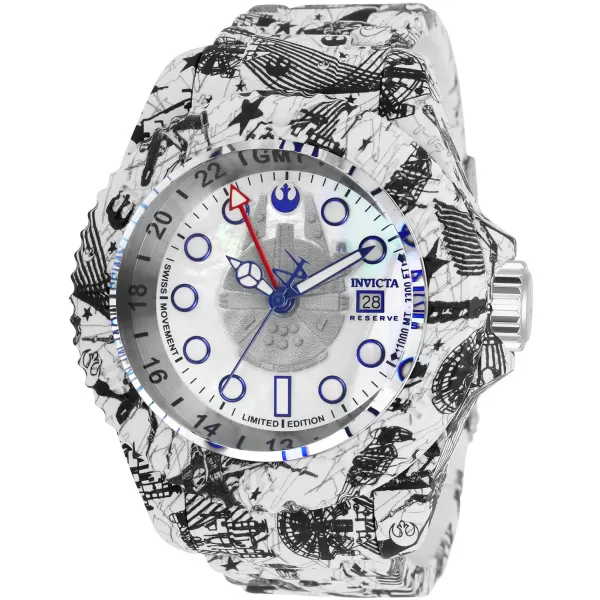 Invicta Star Wars Quartz GMT 33309 Rebel Alliance Limited Edition 1977pcs