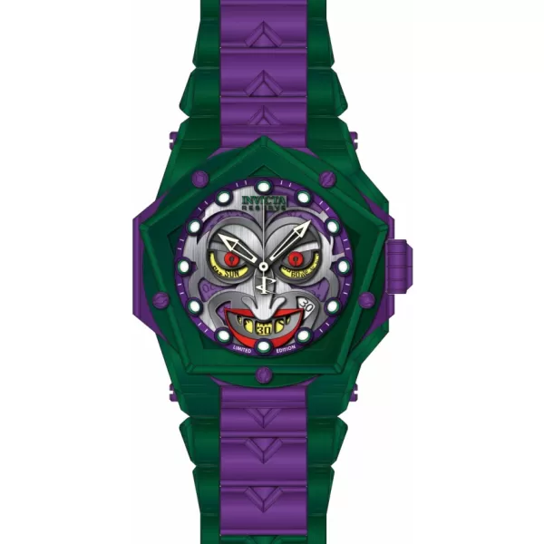 Invicta DC Comics Joker Quartz 54mm 44461 Limited Edition