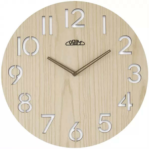 Nástenné hodiny PRIM Authentic Veneer - A E07P.4242.53