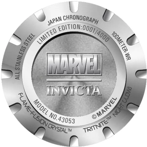 Invicta Marvel Spiderman Quartz 50mm 43053 Limited Edition 4000pcs