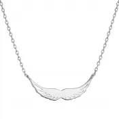 Strieborný náhrdelník krídla 62028