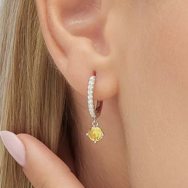 Single náušnice Brosway Fancy Energy Yellow