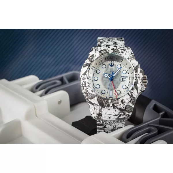 Invicta Star Wars Quartz GMT 33309 Rebel Alliance Limited Edition 1977pcs