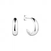 Strieborné náušnice kruhy 61062