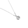Strieborný náhrdelník so zirkónom 12117.1 crystal