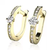 Diamantové náušnice 10967-ZL-DIA