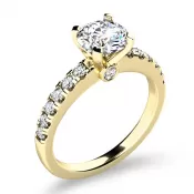 Dámsky prsteň zo žltého zlata 585/1000 prírodný diamant 1,170 ct G/SI 10959-ZL-DIA