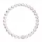 Perlový náramok biely s Preciosa kryštálmi 33115.1