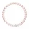 Perlový náramok ružový s Preciosa kryštálmi 33115.3