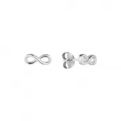 Strieborné náušnice nekonečno 61048