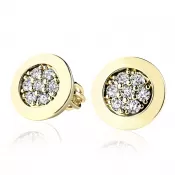 Diamantové náušnice 10903-NS-ZL-DIA