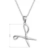 Strieborný náhrdelník nožnice 62033
