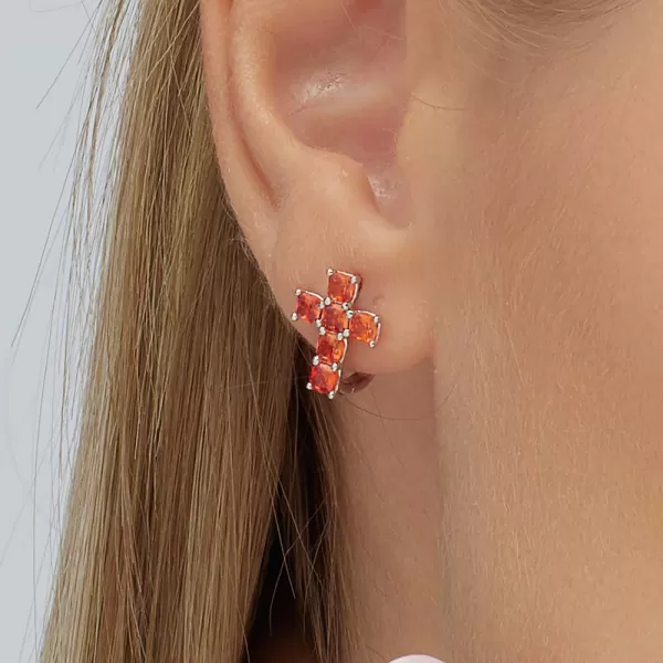 Single náušnice Brosway Fancy Orange