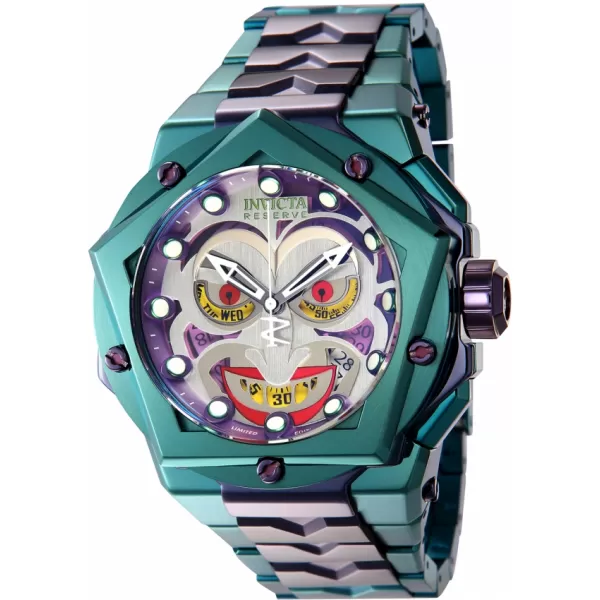 Invicta DC Comics Joker Quartz 54mm 44461 Limited Edition