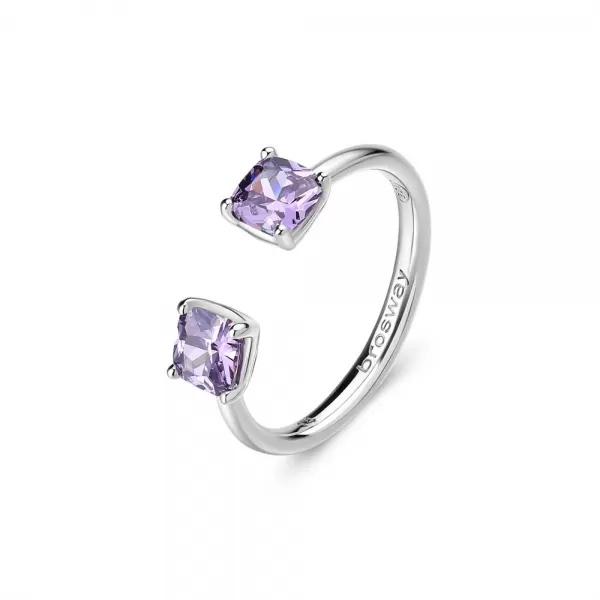 Prsteň Brosway Fancy Magic Purple FMP14