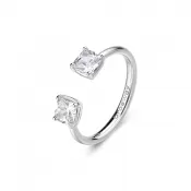 Prsteň Brosway Fancy Infinite White FIW16