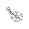 Strieborný prívesok snehová vločka 64020