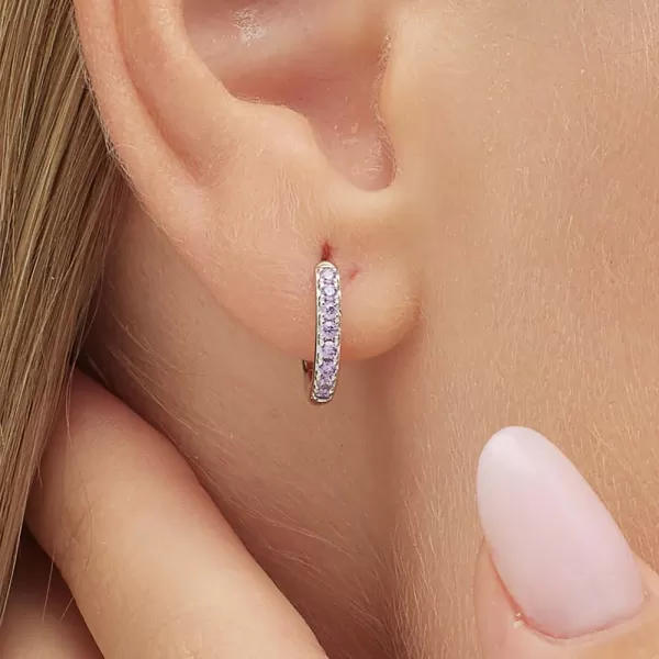 Single náušnice Brosway Fancy Magic Purple