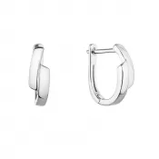 Strieborné náušnice kruhy 61019