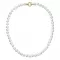 Perlový náhrdelník z pravých riečnych perál biely 22003.1