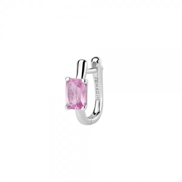 Single náušnice Brosway Fancy Vibrant Pink