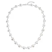 Strieborný náhrdelník s riečnymi perlami v striebre 22048.1