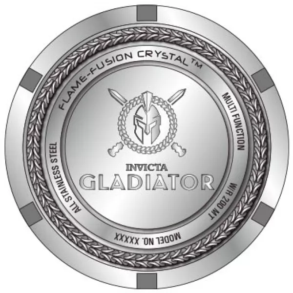 Invicta Gladiator Quartz 43mm 42232 (258 diamantov)