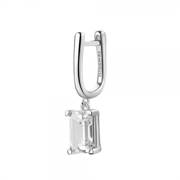 Single náušnice Brosway Fancy Infinite White