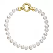 Pearl Bracelet vyrobený z skutočných perly z rieky White 23001.1