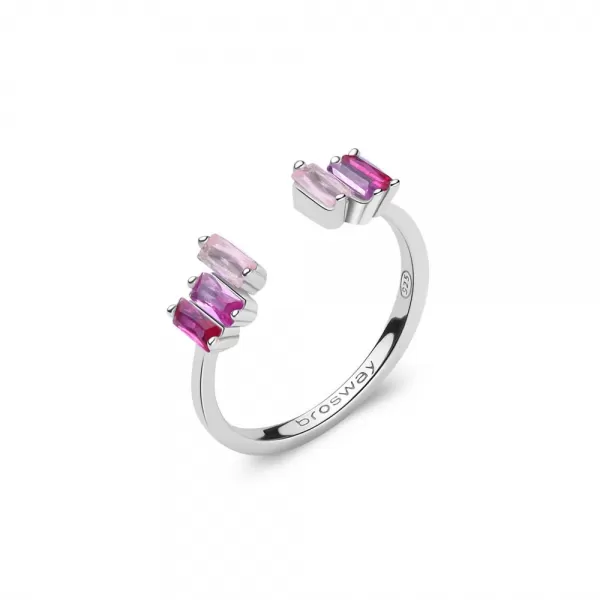 Prsteň Brosway Fancy Vibrant Pink FVP12