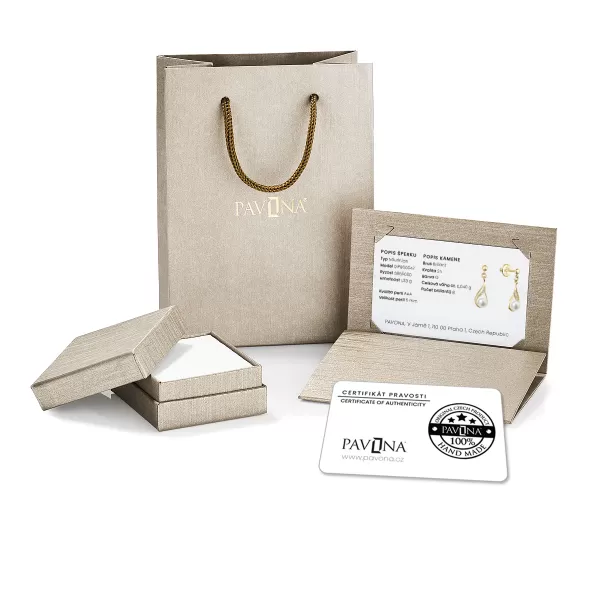 Zlatý 14 karátový náhrdelník s bielou riečnou perlou a briliantom 92PB00046