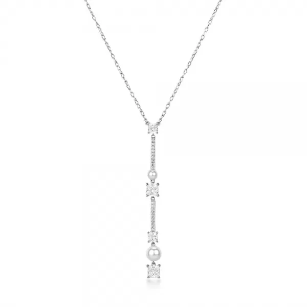 Brosway Fancy Infinite White náhrdelník