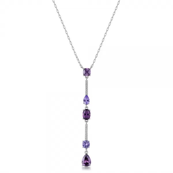 Náhrdelník Brosway Fancy Magic Purple- 1 ks