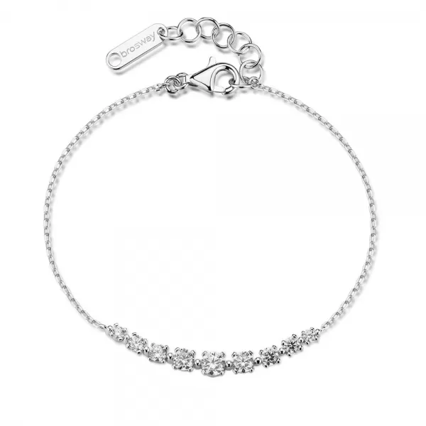 Brosway Fancy Infinite Biely náramok
