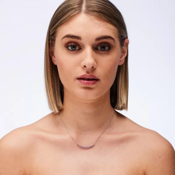 Brosway Vulzujúci ružový náhrdelník