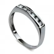 Dámsky prsteň s diamantmi DF1863