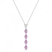 Náhrdelník Brosway Fancy Vibrant Pink
