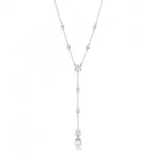 Brosway Fancy Infinite White náhrdelník