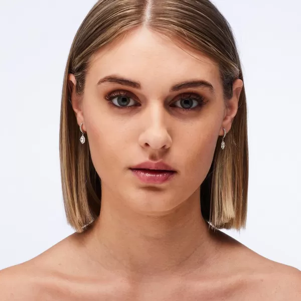 Brosway Fancy Infinite Biele náušnice