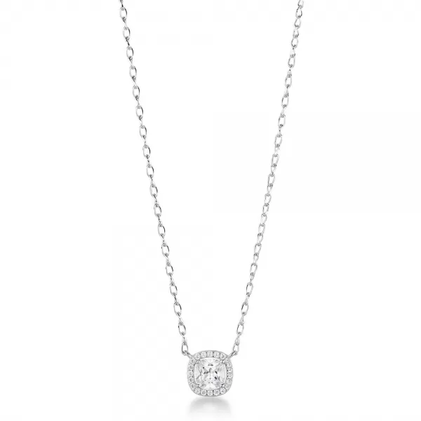 Brosway Fancy Infinite Biely náhrdelník