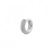 Single náušnice Brosway Fancy Infinite White- 1 Ks