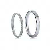 Oceľové snubné prstene SP-7045