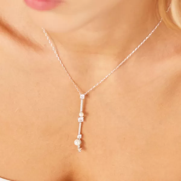 Brosway Fancy Infinite White náhrdelník