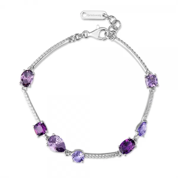Brosway Fancy Magic fialový náramok